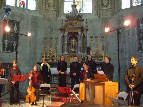 Concert -Pause-Bach-Sainte Chapelle du château de Ducs de Savoie
